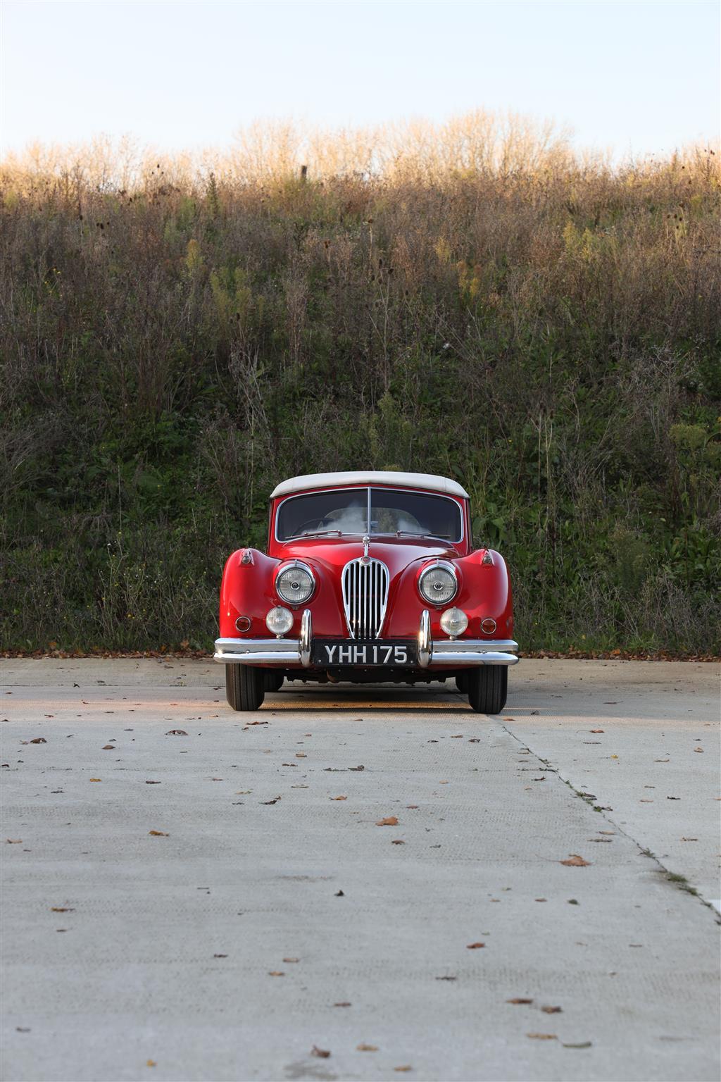 A 1955 Jaguar XK140 DHC